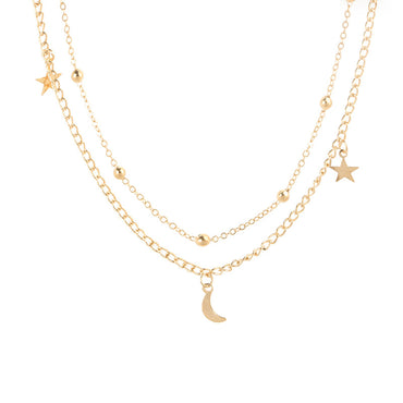 Occident And The United States Alloy Plating Necklace (alloy)  Nhgy0485-alloy