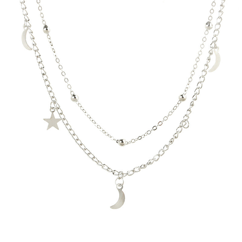 Occident And The United States Alloy Plating Necklace (alloy)  Nhgy0485-alloy