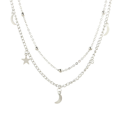 Occident And The United States Alloy Plating Necklace (alloy)  Nhgy0485-alloy