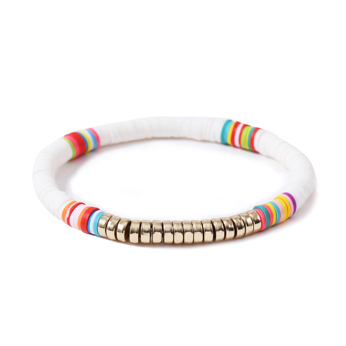 Vacation Colorful Shell Soft Clay Plating Women's Bracelets