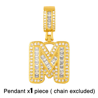 Hot Selling 26 English Letter Pendants Diy Necklace