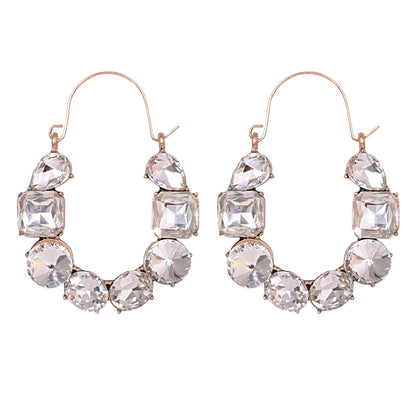 Fashion Exaggerated Creative Diamond Earrings