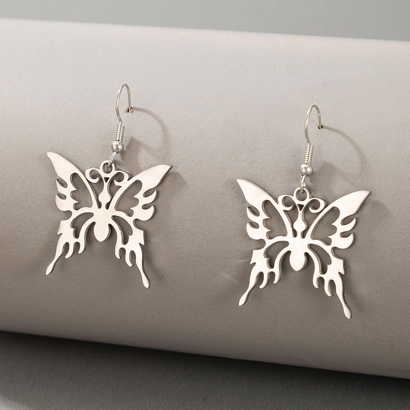 Fashion Hollow Butterfly Earrings