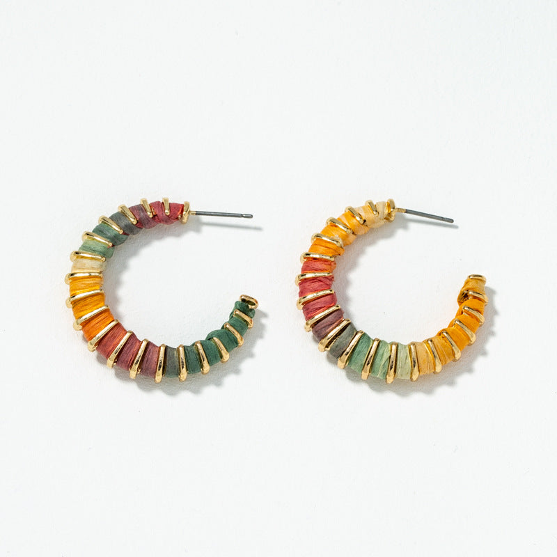 Fashion C-shaped Earrings