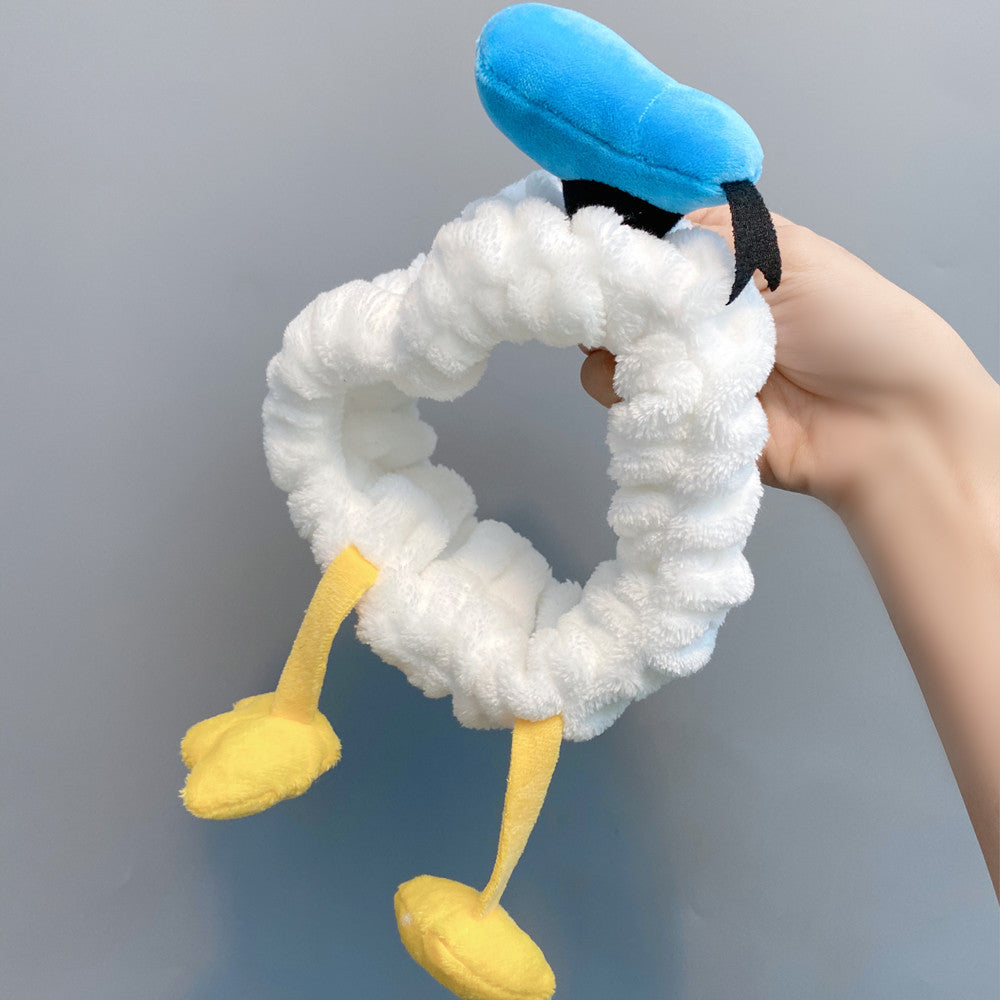 Cute Plush Duck Hair Band