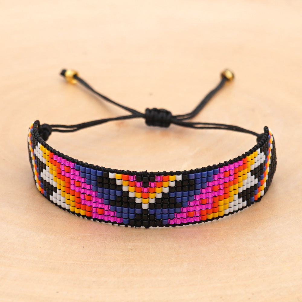 Fashion Geometric Beaded Miyuki Rice Bead Bracelet