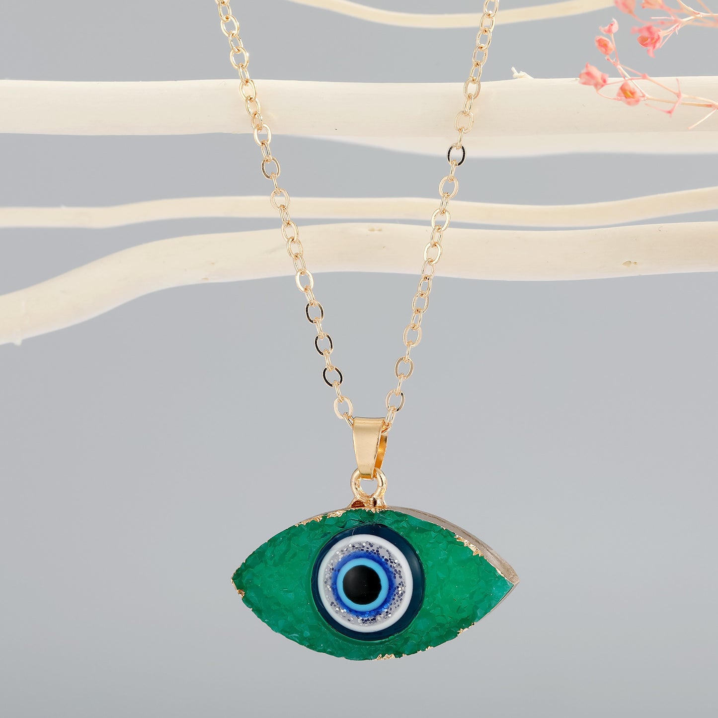 New Fashion Color Turkish Demon Eye Necklace