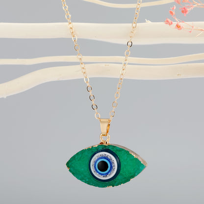 New Fashion Color Turkish Demon Eye Necklace