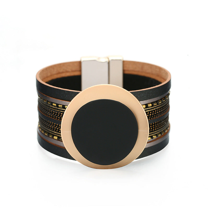 New Leather Fashion Bracelet