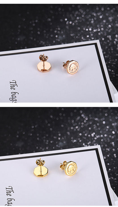 Simple Stainless Steel Tree Of Life Earrings Wholesale Gooddiy