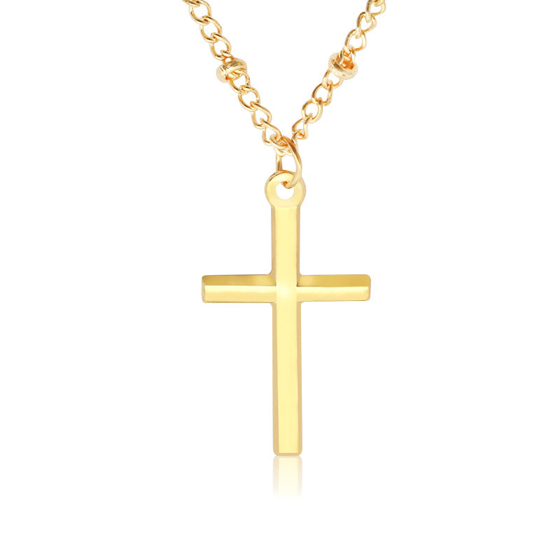 Fashion Cross Metal Necklace Wholesale