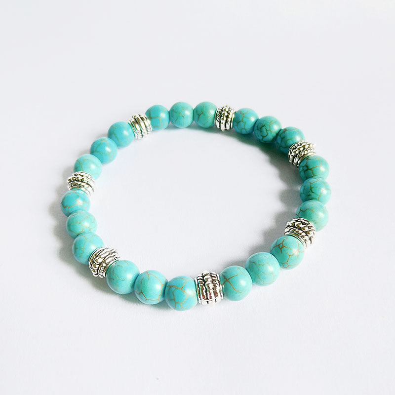 Simple Style Geometric Turquoise Bracelets 1 Piece