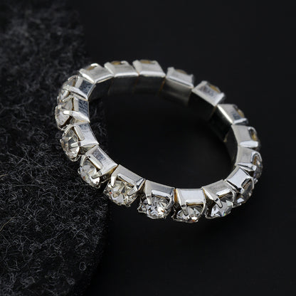 Wholesale Multi-drain Diamond Elastic Ring