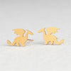 Fashion Animal Stainless Steel No Inlaid Earrings Ear Studs