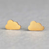 Simple Cloud Stainless Steel Earrings Wholesale