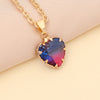 Fashion Multicolor Heart-shape Necklace