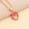 Fashion Multicolor Heart-shape Necklace