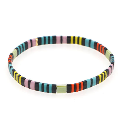 Bohemian Woven Striped Bracelet Wholesale