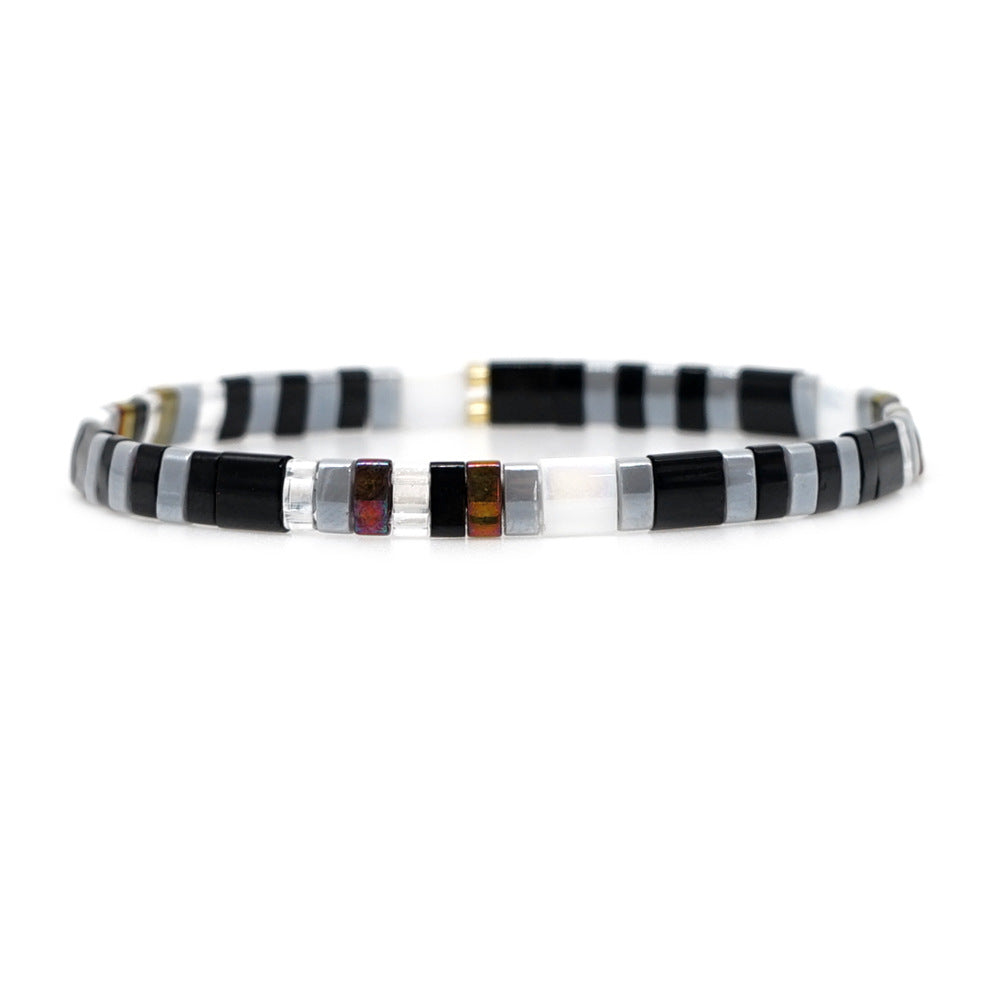 Bohemian Woven Striped Bracelet Wholesale