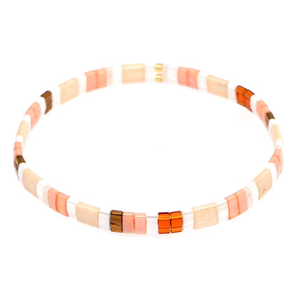 Fashion Multi-layered Tila Beads Woven Bracelet Wholesale