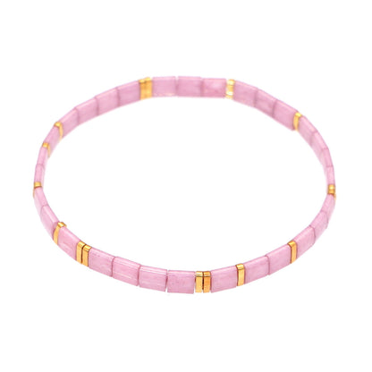 Fashion Multi-layered Tila Beads Woven Bracelet Wholesale