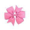 Korean Cute Style Ribbon Glitter Bow Solid Color Hair Clip Set