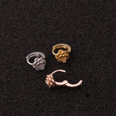 Fashion Mini Earrings Love Heart-shaped Zircon Earrings Wholesale
