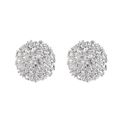 Fashion Geometric Ball Alloy Earrings Wholesale