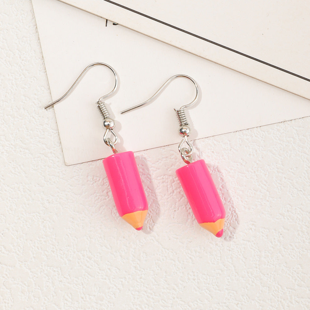 Fashion Cute Pencil Earrings Wholesale