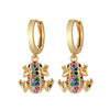 Fashion Cartoon Animal Full Diamond Micro-inlaid Zircon Earrings