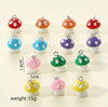 14 Pieces Per Pack 1.8*1cm Resin Mushroom Pendant