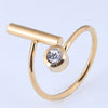 Korean Stainless Steel Diamond Ring