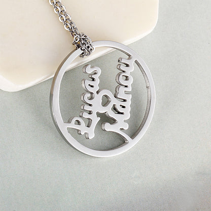 Stainless Steel Hollow English Letter Necklace Wholesale Jewelry Gooddiy