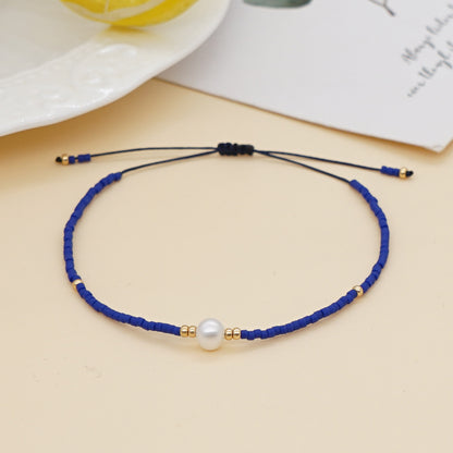 Simple Style Geometric No Inlaid Beaded Wholesale Bracelets