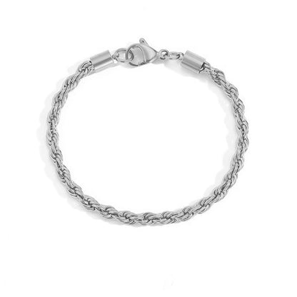 Gooddiy Stainless Steel Twist Chain Bracelets Jewelry Wholesale