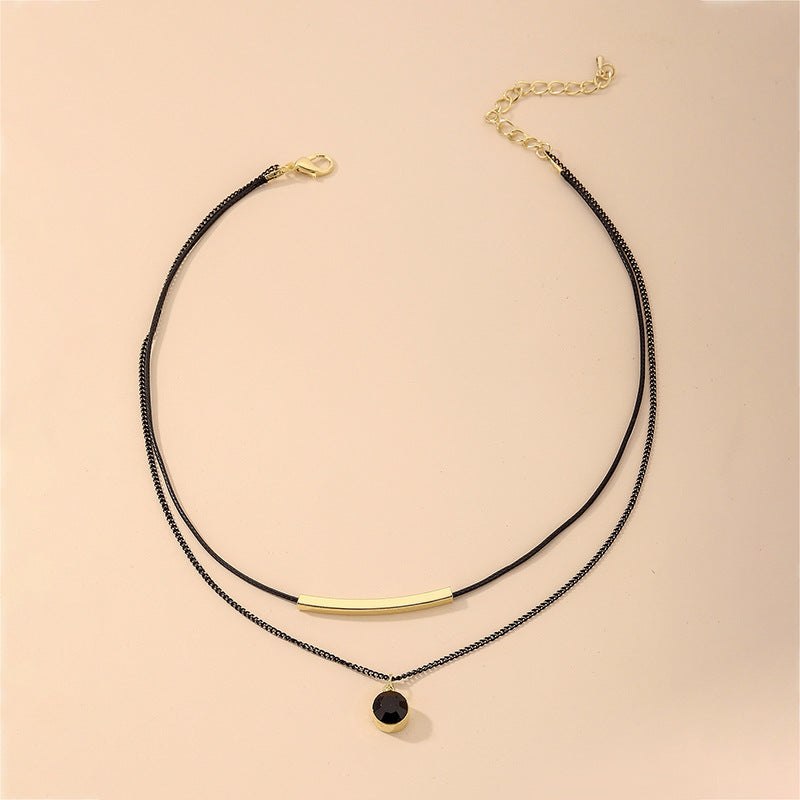 Fashion Geometric Alloy Wholesale Necklace