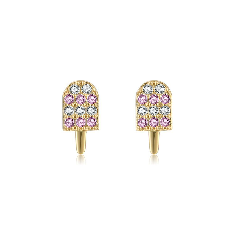 Ethnic Style Geometric Artificial Gemstones Earrings