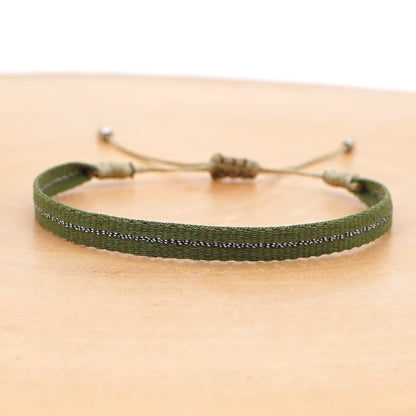 Wholesale Ethnic Style Plaid Adjustable Bracelet Gooddiy