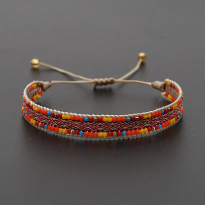 Wholesale Jewelry Ethnic Style Color Miyuki Beads Woven Bracelet Gooddiy