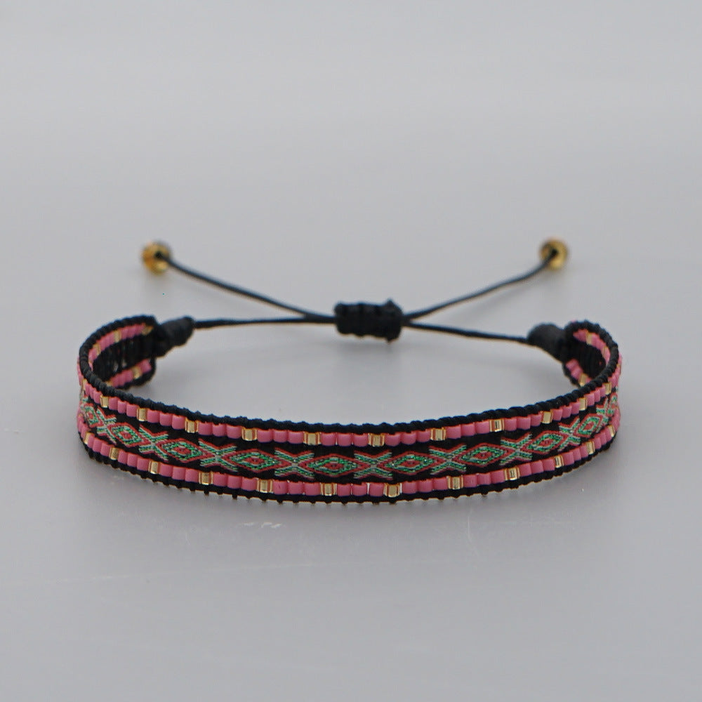 Wholesale Jewelry Ethnic Style Color Miyuki Beads Woven Bracelet Gooddiy