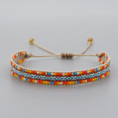 Wholesale Jewelry Ethnic Style Color Miyuki Beads Woven Bracelet Gooddiy