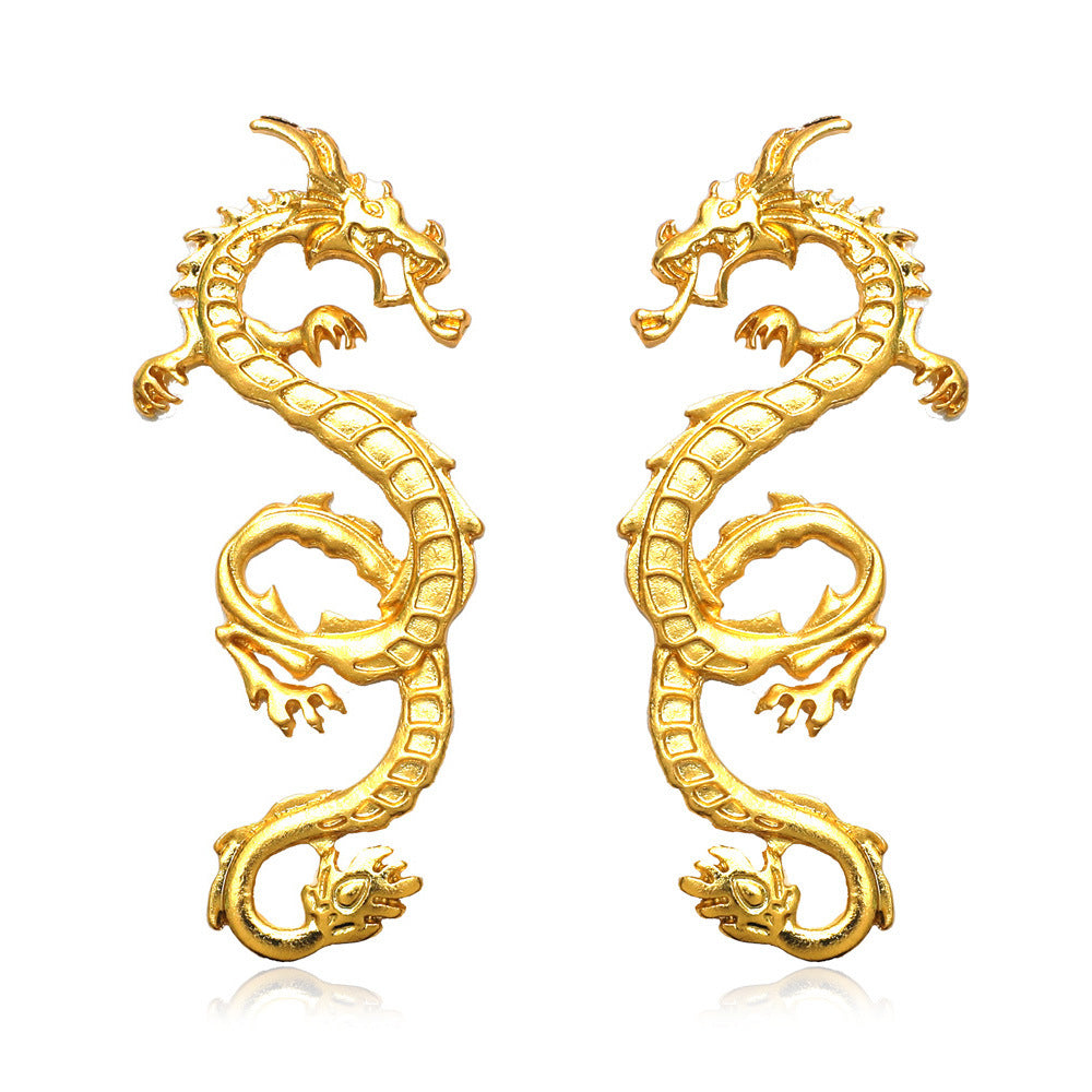 Fashion Animal Plating Alloy No Inlaid Earrings Ear Studs