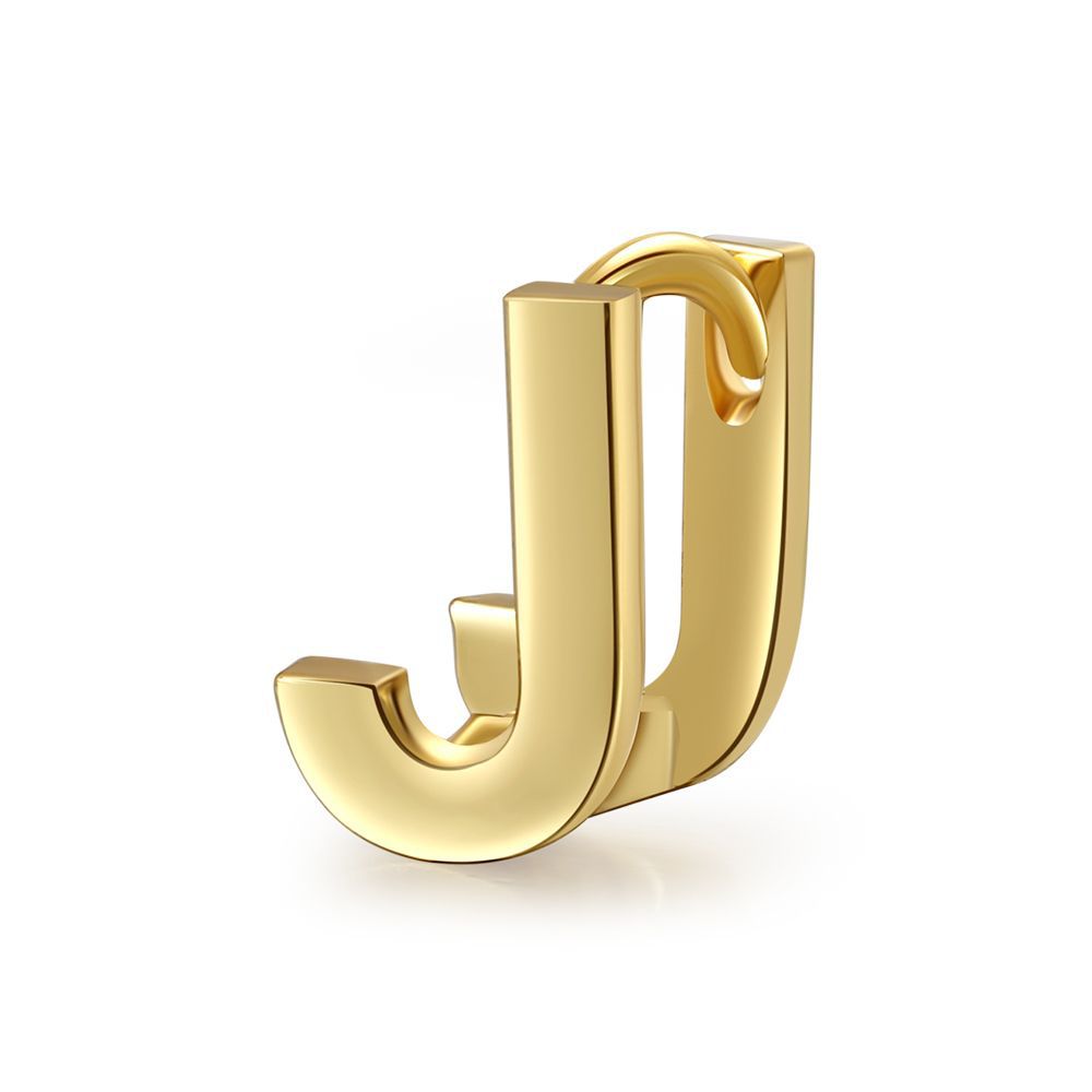 Wholesale Jewelry English Alphabet Copper Fashion Earrings Gooddiy