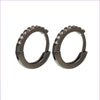 Wholesale Fashion Copper Micro-inlaid Color Diamond Asymmetric Ear Buckle Gooddiy