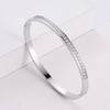 Korean Simple Rhinestone Inlaid Stainless Steel Bracelet Wholesale Gooddiy