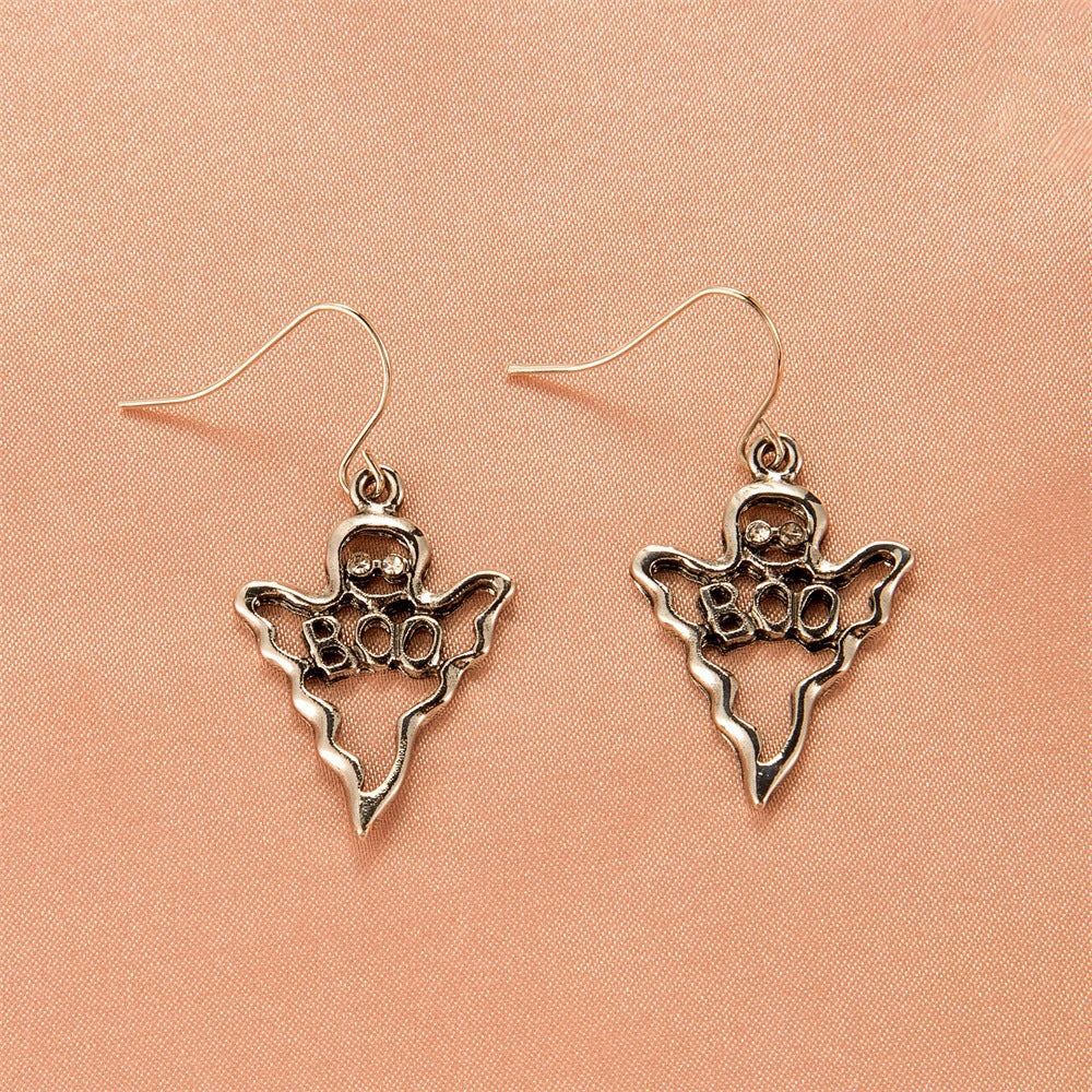 Halloween Skull Pumpkin Lantern Bat Earrings Wholesale Gooddiy