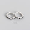 S925 Sterling Silver Geometric Diamond Ear Clip Wholesale Hello Jewelry