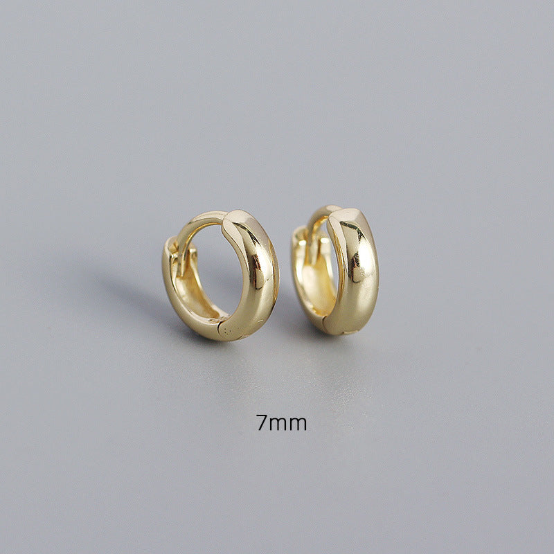 Fashion Geometric Plating No Inlaid Earrings