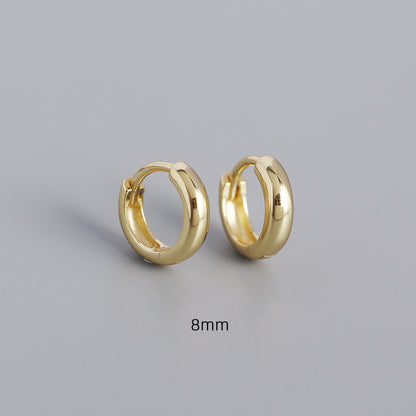 Fashion Geometric Plating No Inlaid Earrings