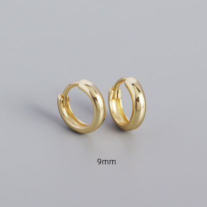 Fashion Geometric Plating No Inlaid Earrings